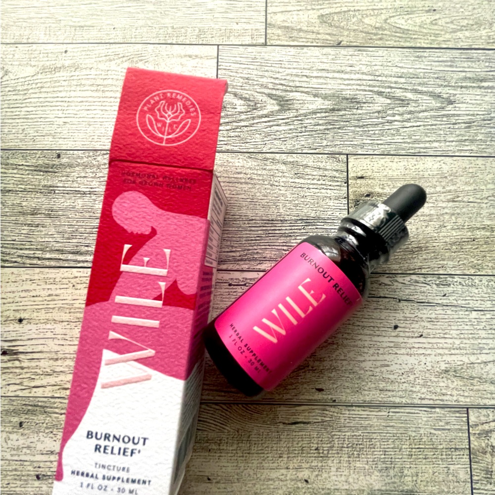 Wile burnout relief tincture herbal supplement
